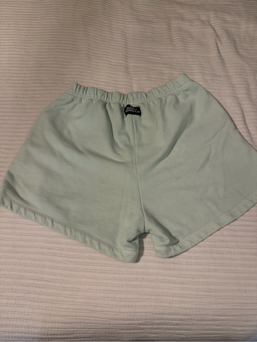 Daily Drills Mint Green Women's Lounge Shorts - size M/L